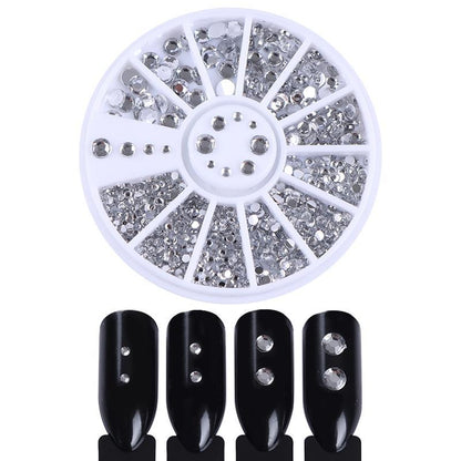 Nail Parts Nail Art Glitter Rhinestone Crystal Gems Jewelry Bead